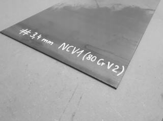 Stal NCV1 /80CRV2/1.2235, formulár #3,4x50x400 mm