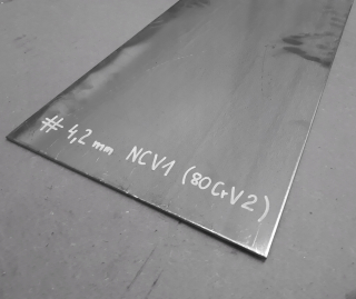 Stal NCV1 /80CRV2/1.2235, formulár #4,2x50x350 mm