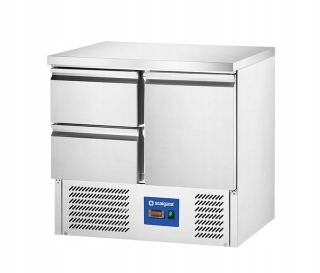 Chladnička - Dvere dvere vezmi 2 odtoky Stalgast v 220 L