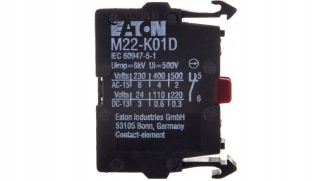 Pomocný kontakt 1Z palivového dreva M22-K10P 110835