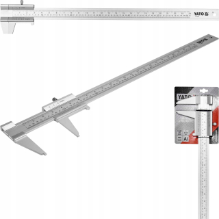 Posuvné meradlo - Hliníkové hliníkové hrbole 0,05 mm veľké 60 cm
