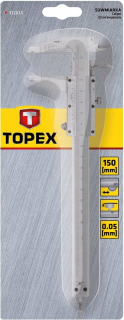 Posuvné meradlo - Topex 150 mm oceľ Anax