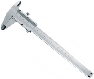 Posuvné meradlo -  Nerezové strmeň 150 mm presnosť 0,02 mm 15110