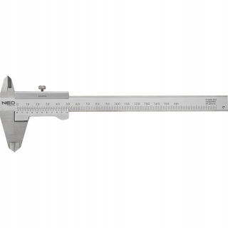 Posuvné meradlo - Certifikát DIN, certifikát 150 mm, oceľ Niegęga