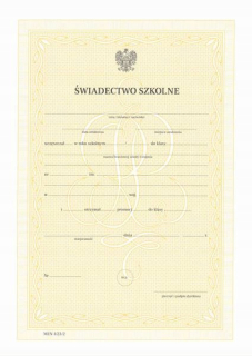 Školské certifikáty 1. stupňa školy 1. stupňa