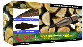 Štiepačka na drevo - Sada vrtákov na drevo 100 mm