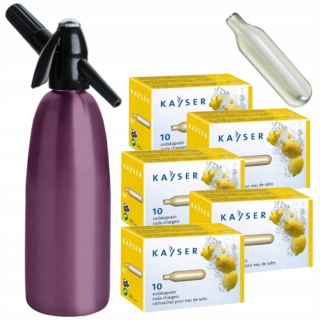 Siphon Satorist pre šumivú vodu +50ks kaziet