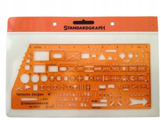 Šablóna štandardgaph NATO 1: 50000 taktické znaky
