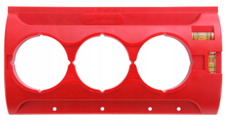 Uhlomer - Šablóna, pravítko pre otvory pre 68 mm PRO boxy