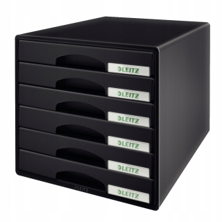 Dokument kabinet leitz plus (6 zásuviek) čierna