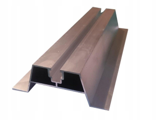 Lichobežná koľajnica z EPDM PV Solar 40/400 mm