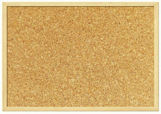 Korková tabuľa - Korková doska 40x60, 60x40 cm + pinski