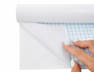 Magnetická tabuľa - Samostatne adhézne drsné 45x200 + markery