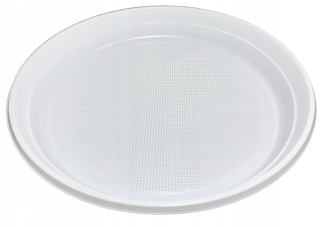Jednorázové taniere, misky - Jednorazové plastové zásobníky 22 cm 50 ks