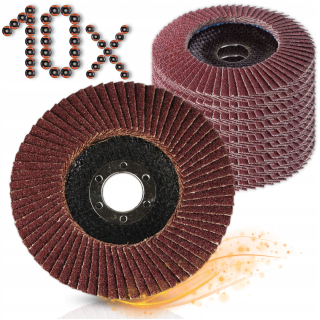Disk 125 oceľ P60 10x oceľ
