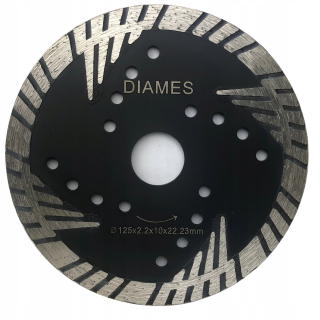 Diamantový diamantový diamant pre žulu 125 mm profi