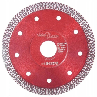 Kotúč - Diamantový disk na rezanie dlaždíc 125 mm