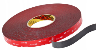 Lepiaca páska - Páska 3M RP45 VHB dvojitá šedá šedá 12 mm/33 m