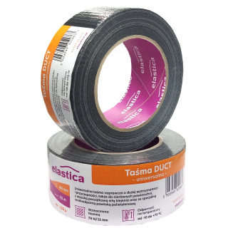 Potrubie opravené čierna elastica páska