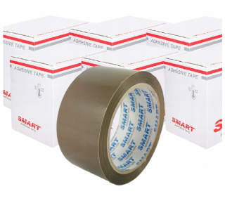 Lepiaca páska - Páska Pakowa 48/100y Adhesive Brown Smart 144 PCS