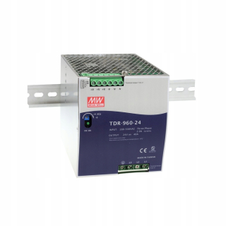 Napájací zdroj TDR-960-24 pre 3-fázovú DIN Rail 960W 24V