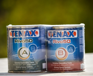 Tenax Hustá epoxidová adhezívna Rivo 50 A+B Beige