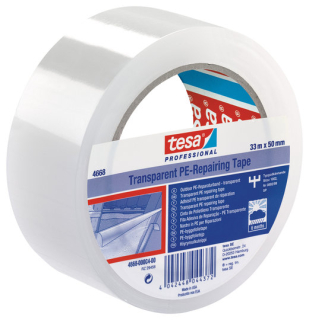 Tesa 4668 PE Tape pre 33 m UV fóliu