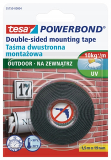 Tesa 55750 dvojitá montážna páska vonku