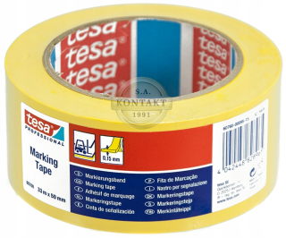 Tesa 60760 žltá výstražná páska 33 m