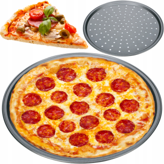 Tescoma Sheet Metal Pizza Baking Tray 32 cm