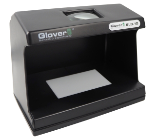 Tester bankoviek - Glover SLD-10 UV, biela, lupa
