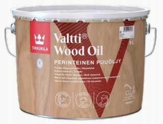 Impregnát na ochranu - Tikkurila Valtti Drevené olej 9 l drevený olej