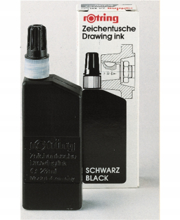 Čierny kresba atrament 23 ml S0194660 ROTRING