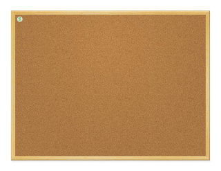 Magnetická tabuľa - Tabuľka 2x3 Cork v drevenom ráme 30x40 cm