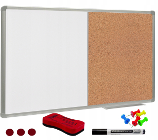 Magnetická tabuľa - Combi Competical Cork Bable 150x100 cm