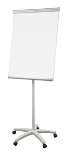 Magnetická tabuľa - Flipchart doska sucho na kolesách 70x100