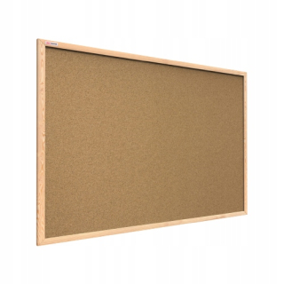 Korková tabuľa - Cork Plaque 150x100 Drevené rámové borovicové hry!