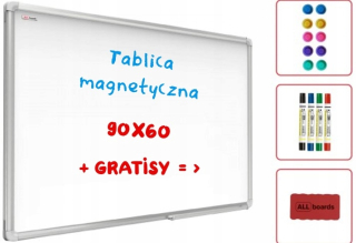 Magnetická tabuľa - Suchý magnetická doska v rámci 90x60