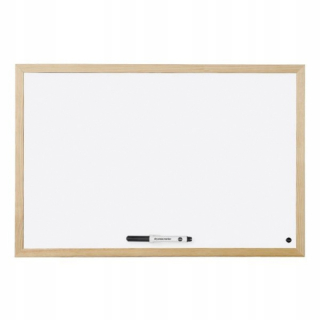 Magnetická tabuľa - Drevený rám na sucho stierateľnú tabuľu 60x45 cm