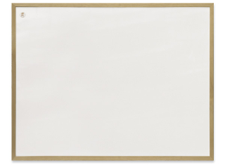 Magnetická tabuľa - Doska na suchý suchý v drevenom ráme 120x90cm