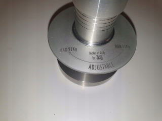 Espresso stroj - Tamper DVG 57 mm Dynamometrická regulácia
