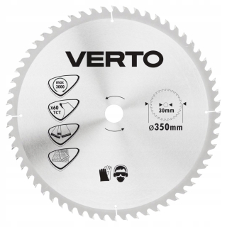 Slipball Disc 350x30 mm, 60 zubov, Verto 61H144