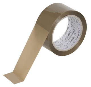 Lepiaca páska - Pace Tape Q-Connect 48 mm 66y hnedá 6ks