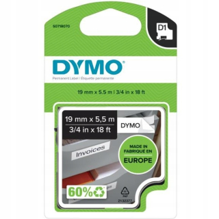 Biela polyesterová páska 19 mm x 5,5 m Dymo S0718070