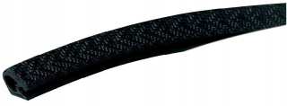 Ochranná páska 6,5 x 9,5 mm čierna 10 m