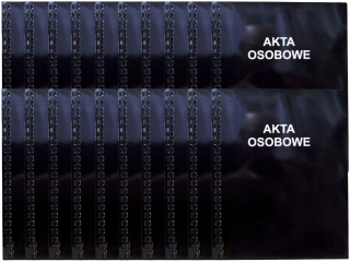 Confex A4 osobný súbor čierny 20 kusov