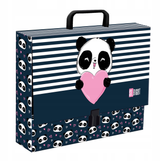 Zakladač s rúčkou A4 XL, LOVE PANDA ST.RIGHT