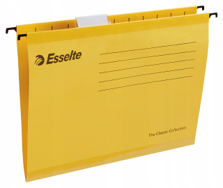 Závesné zakladače ESSELTE CLASSIC (25 ks) žlté