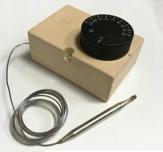 Regulátor - Termostat s kapilárou 30°C~110°C 16A250V v kryte