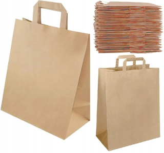 Papierové tašky - Eco Paper Bag 26x14x32 250 kusov